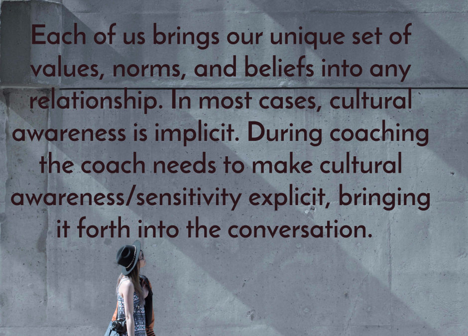 Culture an implicit factor in coaching?